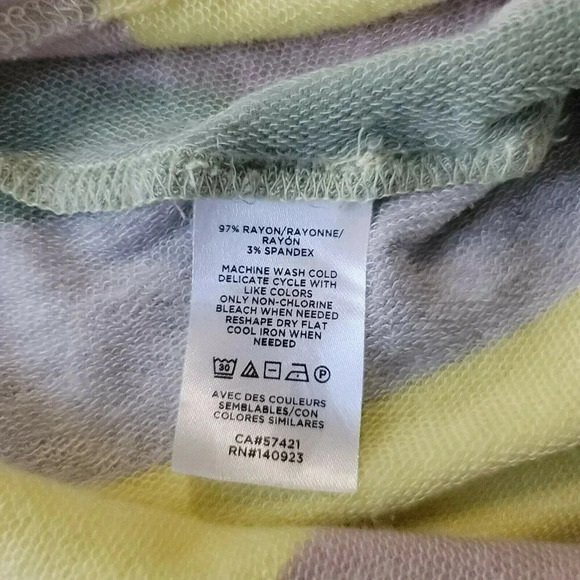 Lou & Grey for LOFT size S Color Block Striped Maxi Dress multicolor women's - Picture 10 of 10